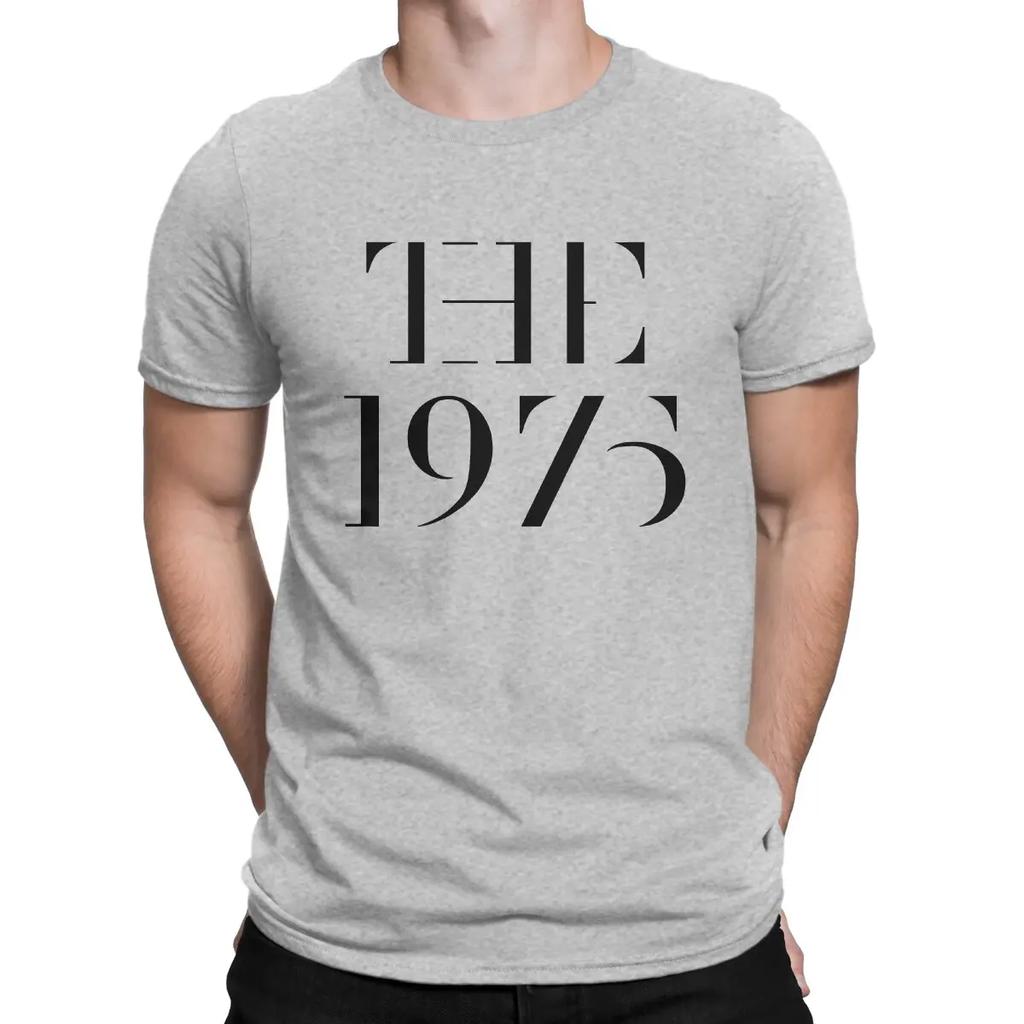 Sign Man's TShirt The 1975 Band Crewneck Short Sleeve 100% Cotton T Shirt Humor Top Quality Gift Idea