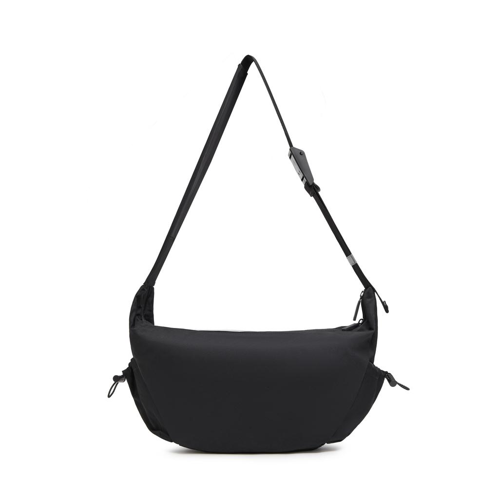 New Champion Fabric Shoulder Bag Regular Unisex Champion White/Pumice Gray/Black U5BACPU34