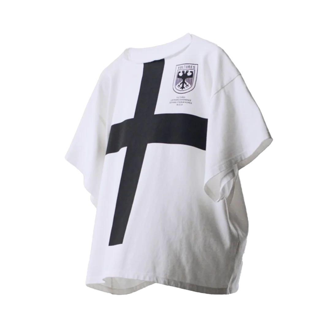 

[USED] yzy Vultures T-shirt, white, Korea exclusive, 2 sizes