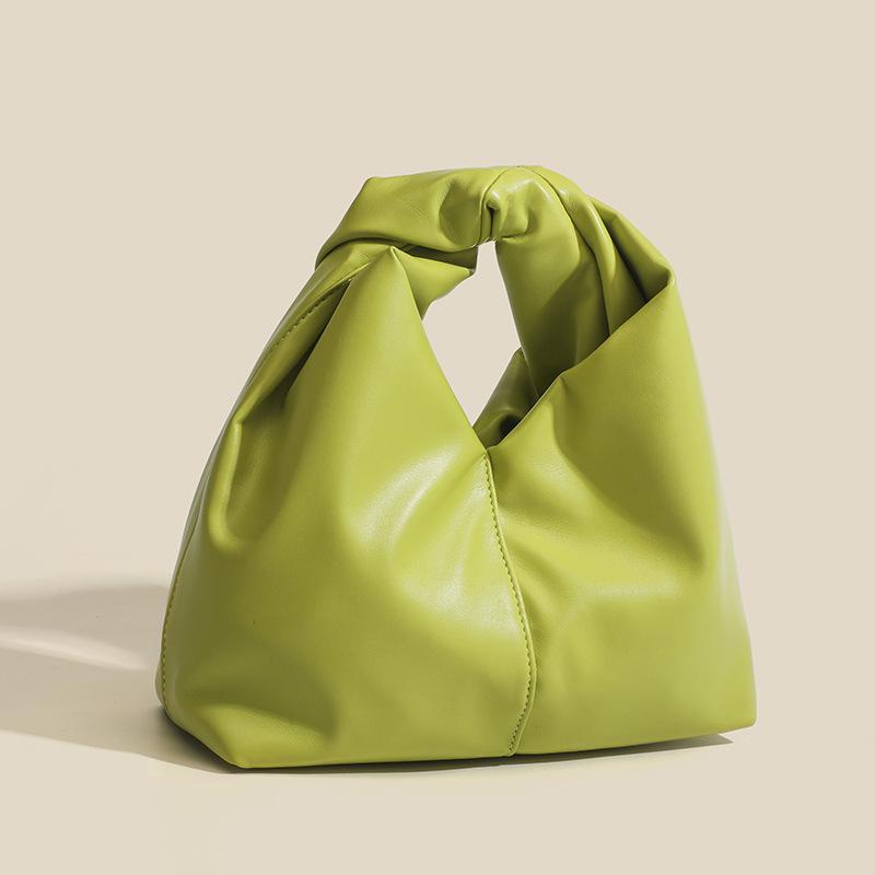 Women'S Bag Versatile Dumpling Bag Premium Sense Smooth Leather Texture Pleated Women'S Bag Cloud Bag Handbag