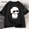 Bubu Dudu Partner T-Shirt Bär Panda Sind Spion Liebe Dinge Partner Tun T-Shirt Niedlich Passend Baumwolle T-Shirt Damen Unisex Geschenk Valentinstag