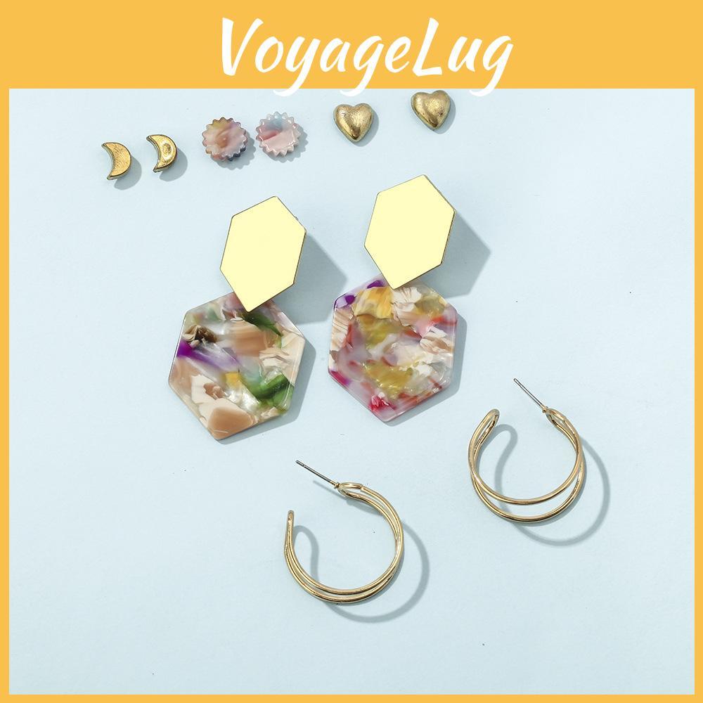 Sophisticated Acetate Acrylic Ushaped Earrings For Women Special Occasions