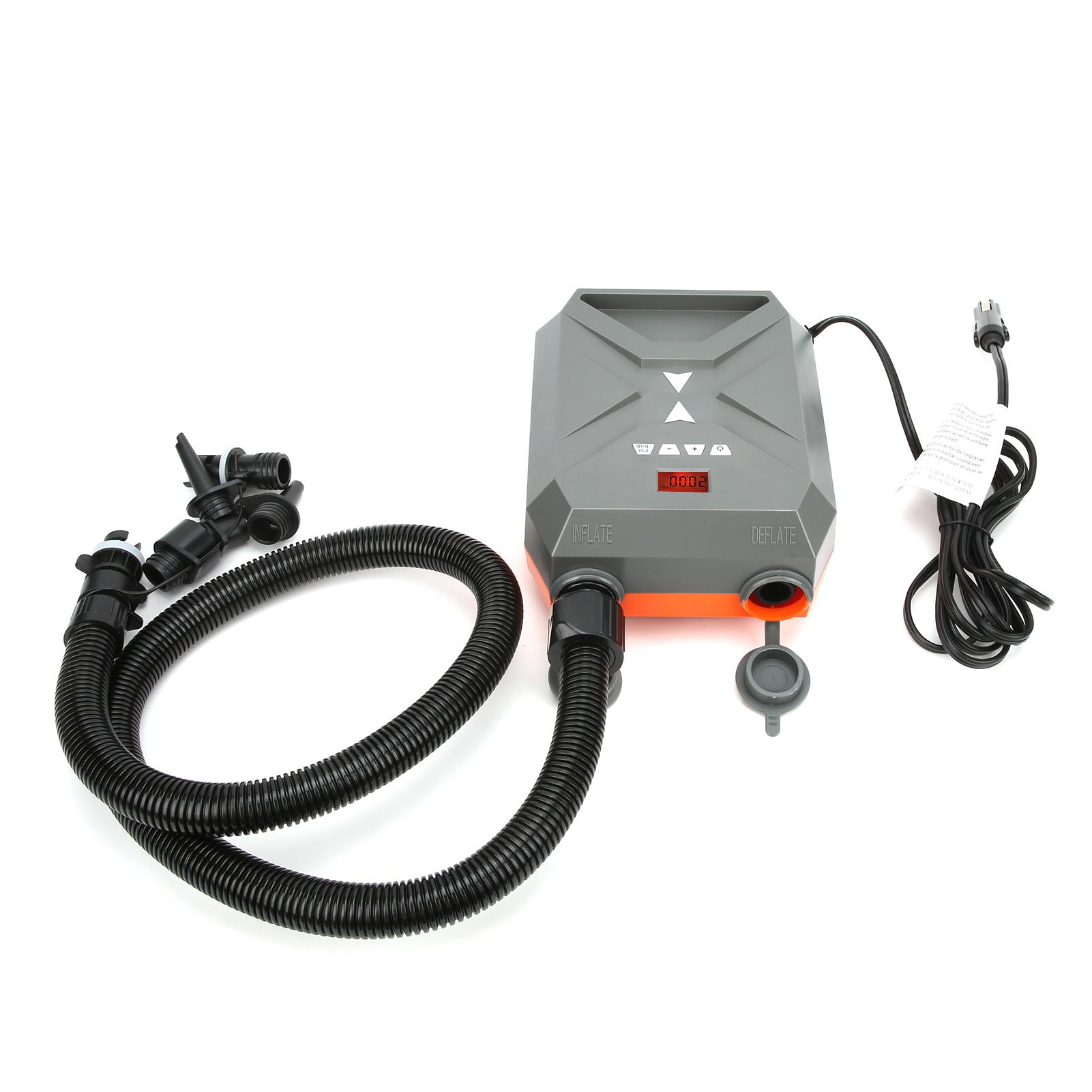 Portable Electric Inflator Vehicle Mounted Air Pump 12V DC 20PSI for Paddle Board Rubber Boat Surfboard