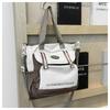 Canvas large-capacity tote bucket bag women's bag summer new messenger bag delivery shoulder bag
