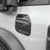 Fuel Tank Cover Oil Cap Gas Trim Frame For Ford Bronco 2024 + Car Styling Protector Decoration Accessories Exterior Sticker