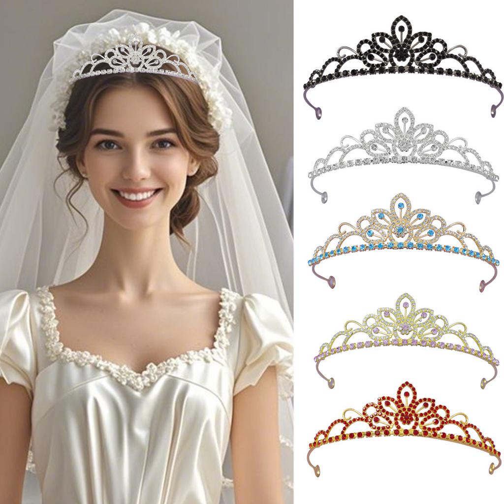 New Crown Headpiece, Children's Princess Crown Headband, Birthday Performance Headband, Fashion Show, Girls' Jewelry Headband
