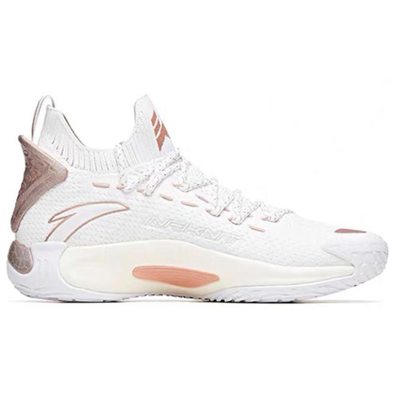 Anta KT5 KT Low Anti-Slip Wear-Resistant Low-Top Basketball Shoes Men's White Sneakers