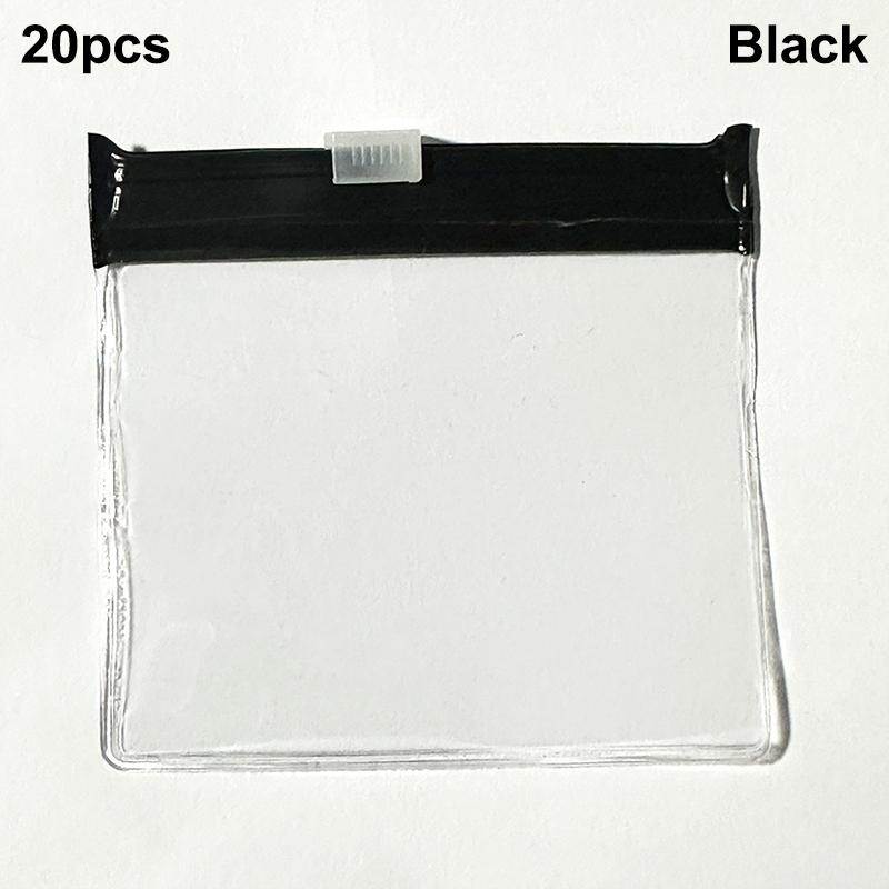 20Pcs Eva Pill Pouch Bags Reusable Zippered Pill Pouch Set Medicine Organizer Self Sealing Translucent Medicine Bags Trave