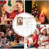 Weihnachts Schmuckkalender Adventskalender 24 Tage 2025 Weihnachts Adventskalender Mädchen Ohrring Armband Set Feiertagskalender für Frauen Mädchen