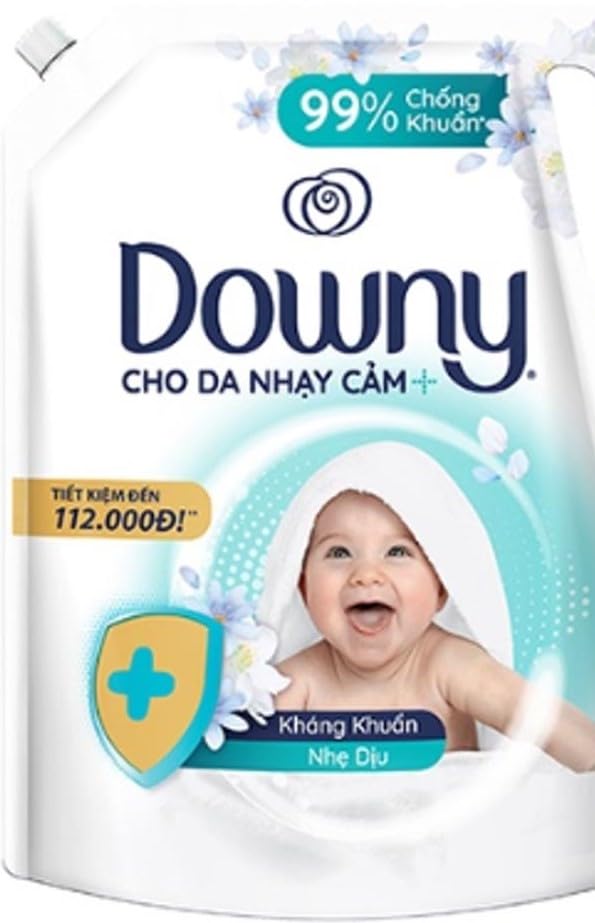 

Смягчитель для белья Downy Puresoft для младенцев и детей Downy Puresoft, сменный блок большой емкости x 1 пакетик, концентрированный кондиционер для белья, Вьетнам Downy Asian