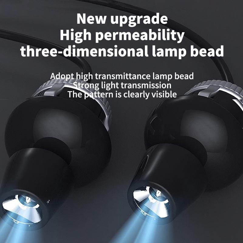 Evrensel Modifiye LED Dikiz Aynası Melek Kanadı Karşılama Işığı Mercedes Benz BMW Porsche Volkswagen Honda Toyota için Uygundur