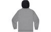 Converse Sweatshirts Men's Gray Hooded Moderate Regular 10019968-A02