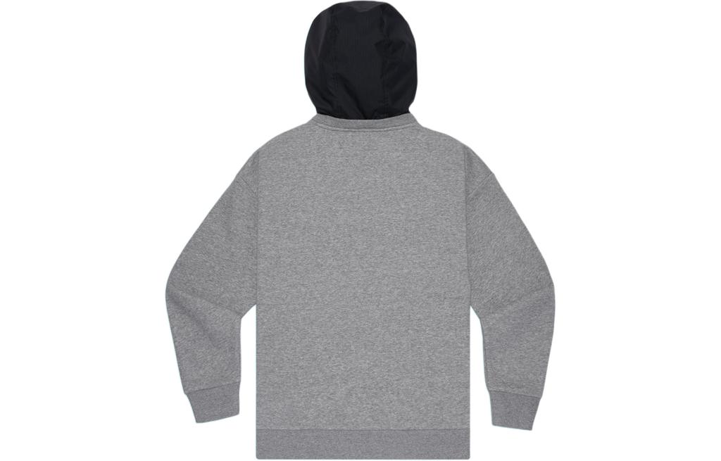 Converse Sweatshirts Men's Gray Hooded Moderate Regular 10019968-A02