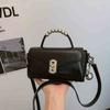 High End Beaded Handheld Bag For Women New Fashion Style Simple Small Square Crossbody Bag Europe America PU Single Shoulder Bag