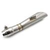 Echappement Zaddox Cone Silencieux Moto Pot Inox Titane