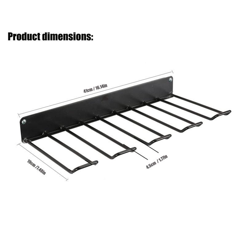 

Стойка для электроинструмента, настенная, ручная отвертка, навесные детали, гараж, обычные бытовые принадлежности, стеллаж для хранения чёрный