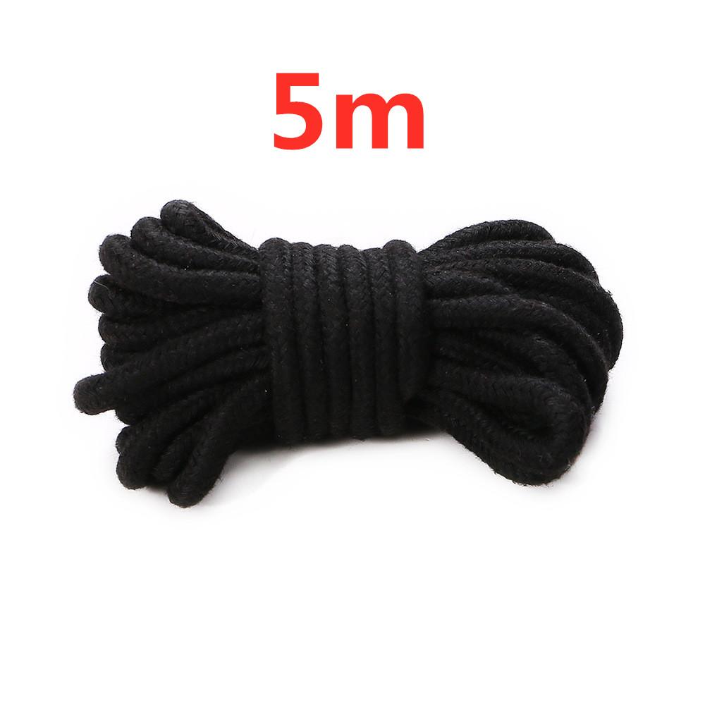 5m/10m Sex Slave Bondage Rope Thick Cotton Restraint Erotic Role Play Toys Soft Cotton Rope For Couples Adult Games
