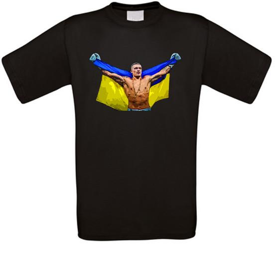 Oleksandr Usyk Ucraina Pugilista Pugilato T-Shirt XL