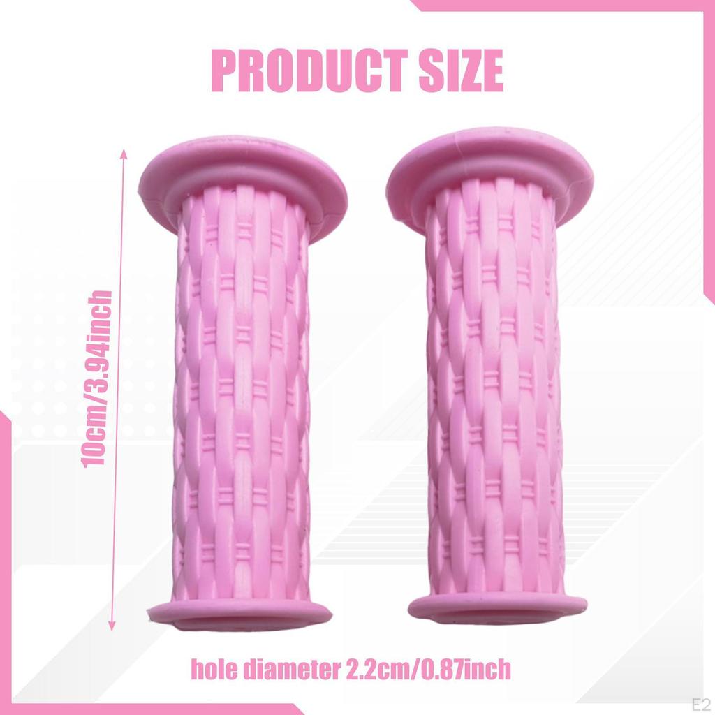 Kids Bike Handlebar Grips, Grips Balance Bikes Comfortable Protector Riding Accessories