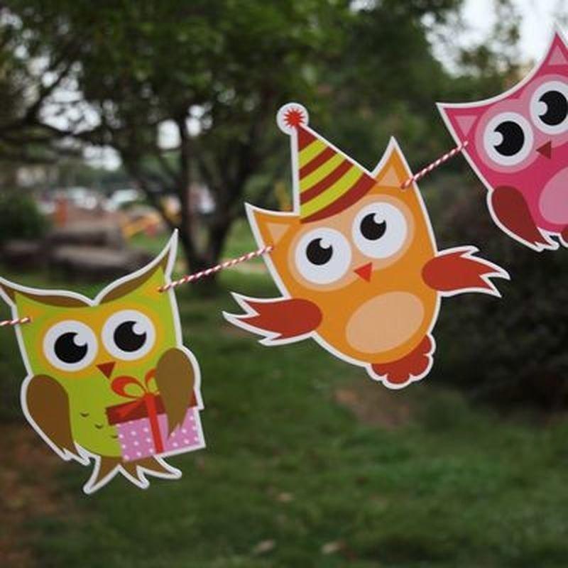 3m Hanging Banners For Kids Happy Birthday Family Bunting Banner Party Decoration Home Wedding Decor