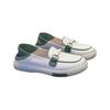 New single shoes spring and summer casual shallow mouth soft leather soft sole