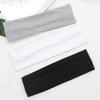 4Pcs Cotton Simple Elastic Hairbands Fashion Women Solid Color Wash Face Make-up Hair Band Vintage Sports Running Yoga Headbands