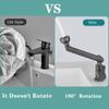Xiaomi Mechanischer Arm Universeller Wasserhahn Badezimmer Küche Spritzwassergeschützter Wasserhahn Badezimmer Waschtisch Heiß- und Kaltwasserhahn Wasserhahnzubehör