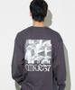 CAMEL WORK Science Fiction Long Sleeve T-Shirt (Charcoal)