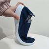 Rimocy Soft Bottom Knitting Sneakers Women Slip-on Breathable Mesh Flats Shoes Woman Non-slip Plus Size 43 Sock Shoes Platform