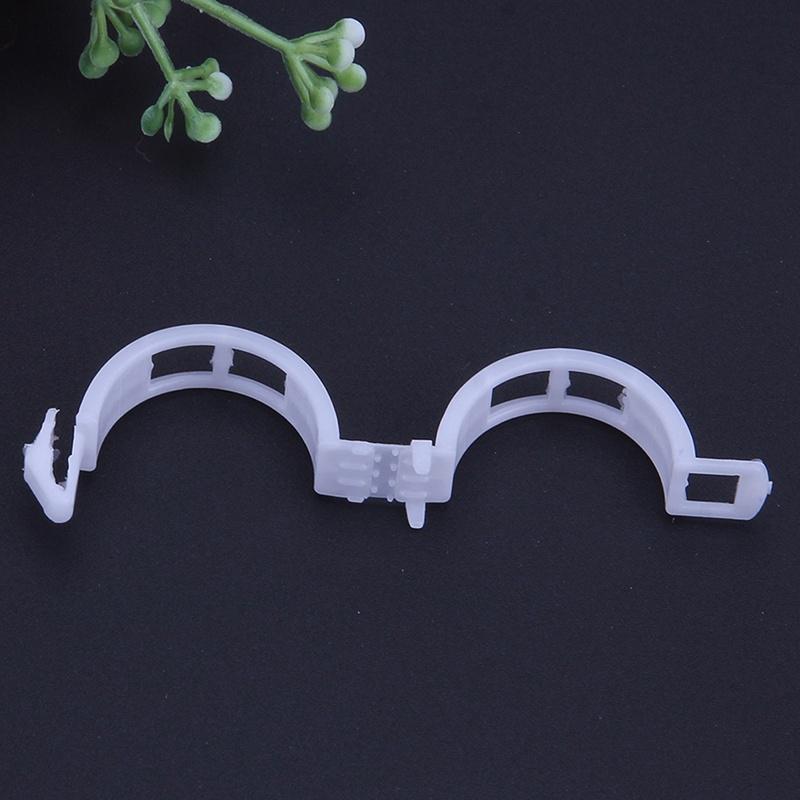 100PCS Garden Plant Flowers Tied Bundle Branch Clamp Clip Tools fruit Vegetables Vine support Clips