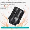 AD15.8 Plastic Corrugated Pipe Joint Black Multisize Plastic Tube Connector Nylon Joint PP Corrugated Pipe