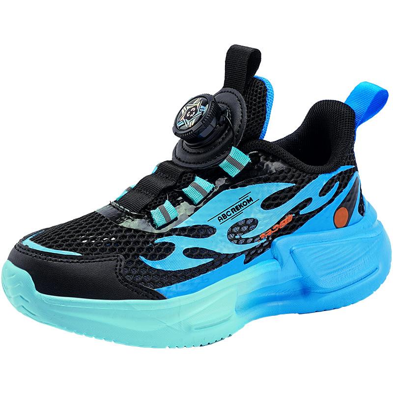 

Children s Casual Shoes Non-slip Boys Basketball Sneakers for Outdoor Sports and Gym Activities 31 синий