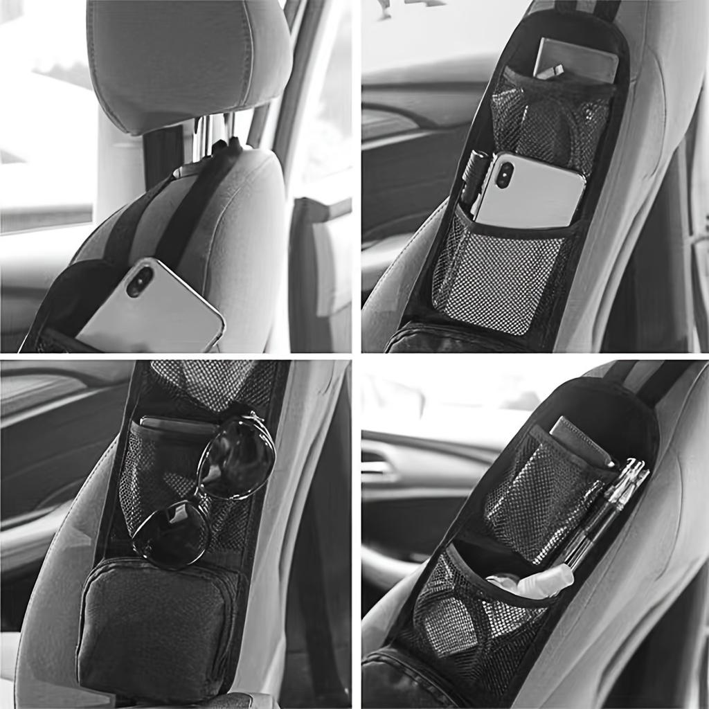 Car Storage Bag, Car Seat Back Side Hanging Bag, Mobile Phone Bag, Car Seat Side Storage Bag, Storage Bag