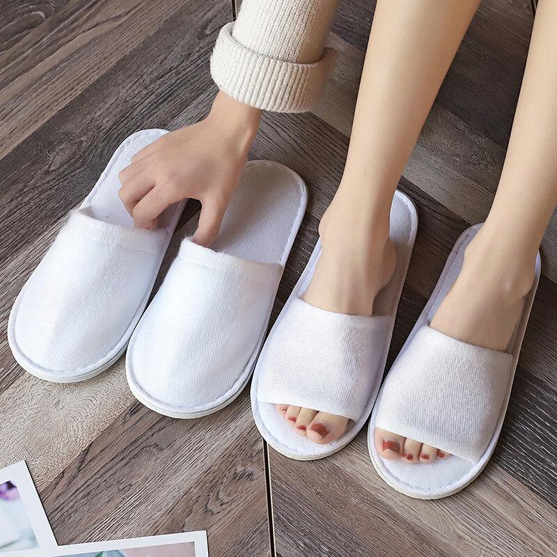 Kashicong Disposable Hotel & Travel Slippers