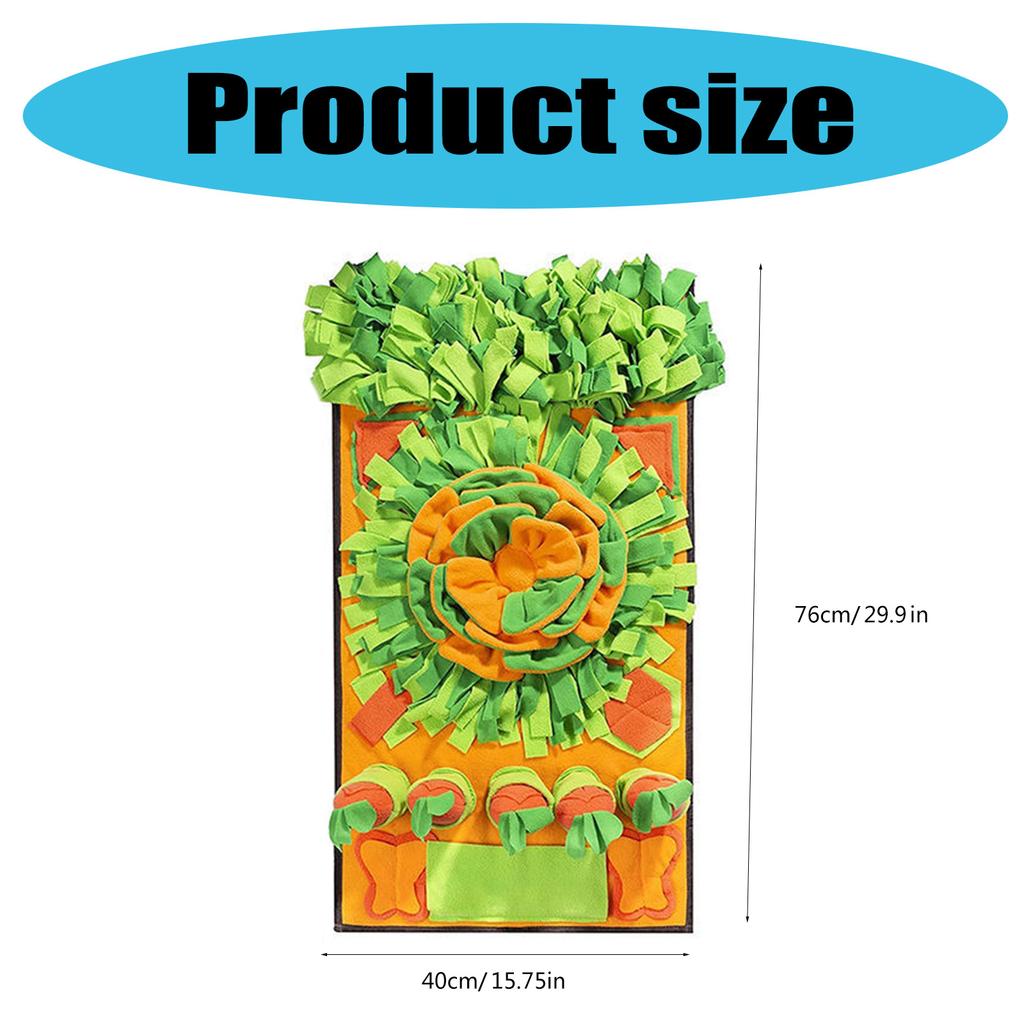 Interactive Dog Snuffle Mat Slow Feeder Puzzle Toy For Mental Stimulation And Healthy Digestion