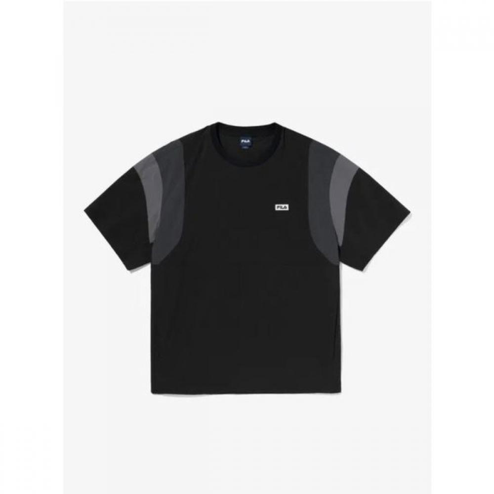 

Fila LighTweighT STreTch Color Block ShorT Sleeve T shirT Fs2rsg2106x BLK/090
