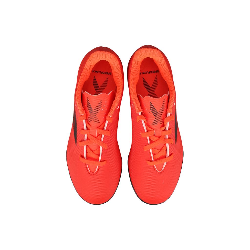 adidas X Speedflow.4 Mesh Abrasion Resistant Low Top Soccer Shoes Red Kids' FY3327