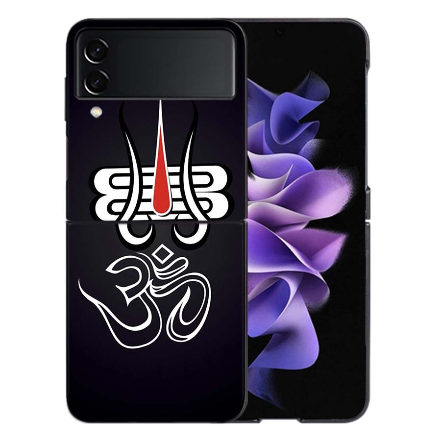 Om Symbol Meditation and Creativity Coque For Samsung Z Flip7 6 Galaxy Case Shockproof Z Flip5 Z Flip3 4 5G Hard Cover Phone TP