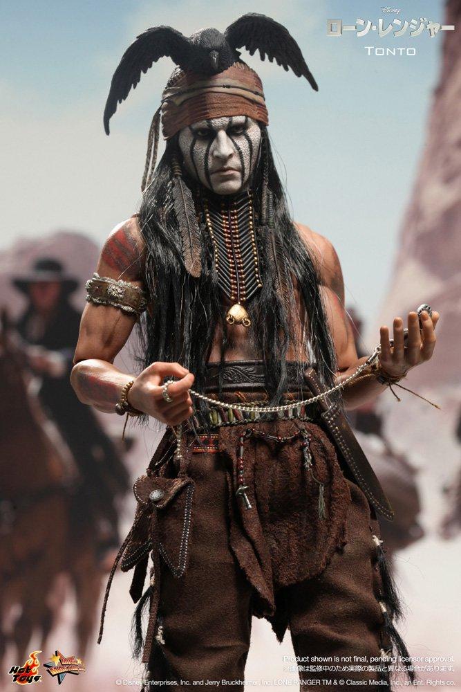 Movie Masterpiece Lone Ranger Tonto 1/6 Scale Plastic Painted Movable Figure