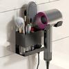 Wall Mounted Hair Dryer Holder - Blow Dryer Holder for Dyson Supersonic Hair Dryer Stand Organizer Bathroom Storage Rack