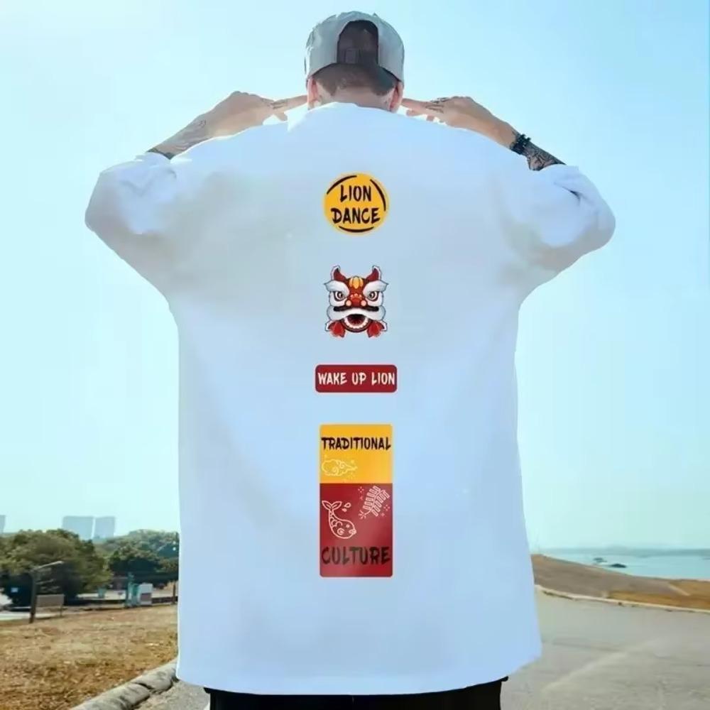 

Летняя новая повседневная свободная футболка с короткими рукавами, мужская модная свободная футболка с принтом, большой размер 8XL, хип-хоп, парная одежда, короткий рукав, хлопковый топ S белый