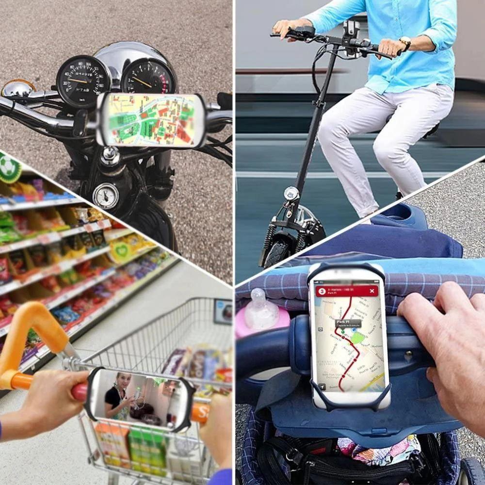Cell Phone Holder Bicycle Phone Holder Motorcycle Phone Holder Bike GPS Clip Mobile Phone Stand