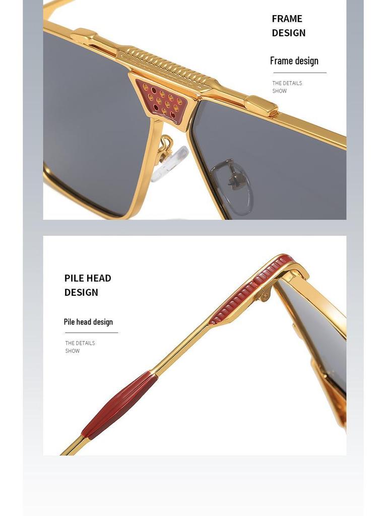 2025 Men's Fashionable Versatile Sunglasses - European & American Style