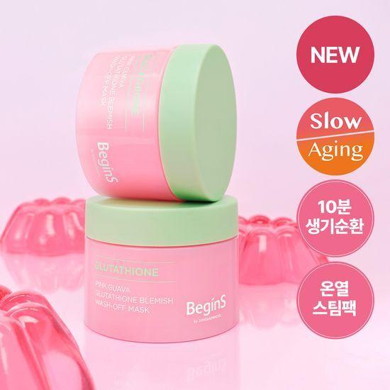 JUNG SAEM MOOL Pink Guava Glutathione Trace Wash-Off Pack 90g