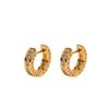 Versatile Earrings Women's Niche Design High-end Light Luxury Unique Gold Earrings, Plain Earrings, Men's Ear Buckles 2026