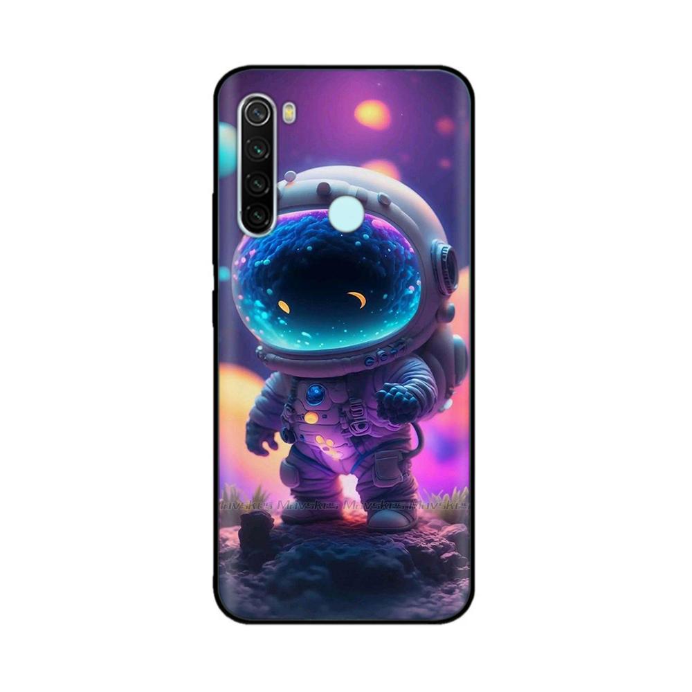 Per Xiaomi Redmi Note 8T Custodia Fantasia Protezione Completa Morbido Silicone Liquido Cover Cartone Animato per Redmi Note 8T Note8T Guscio Fundas