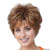 Women’s Natural Looking Short Curly Wig Heat-Resistant Synthetic Fiber Curly Full Wig