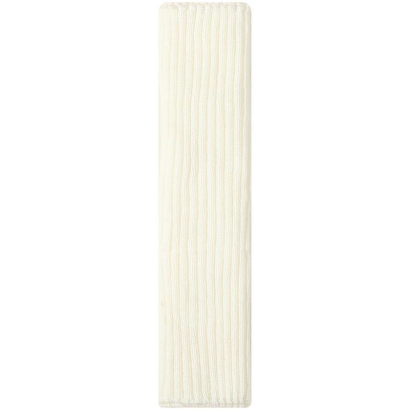 Winter Fashion Boot Socks, Cozy White Slouchy Knit Cuffs to Style Your Snow Boots, Versatile Leg Warmers for Cold Weather