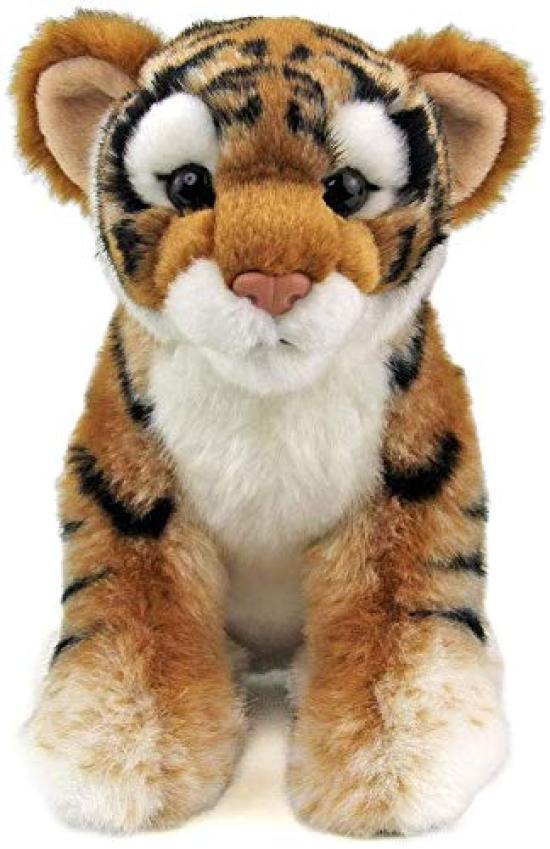 Carolata Amur Tiger Plush Toy (Tiger CubRealistic Animal FamilySoft Touch) Realistic Animal Toy Doll Gift Present Birthday Gift (Twice Tested)
