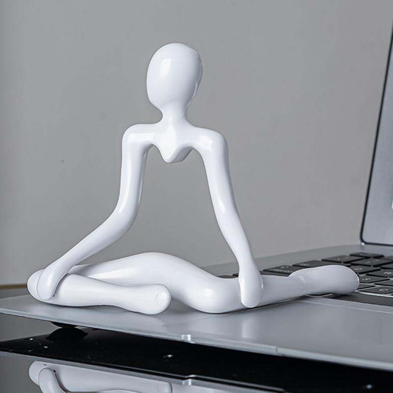 Thinker Abstract Statues Sculptures Figurine Living Room Home Decor Desk Ornaments